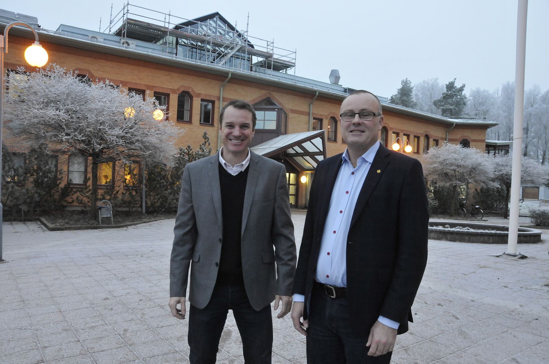 Kommunalråd Hans Jildesten är mycket nöjd med rekryteringen av Mats Öhman som Storfors nye kommunchef.
